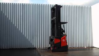 LINDE R14X 1400KGS LIFT CAPACITY ELECTRIC REACH FORKLIFT TRUCK