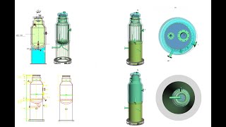 Design and analysis of multichambered skirt supported  pressurized vessel using Bentley AutoPIPE