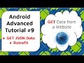 Android JSON Retrofit Example [Parsing JSON Data from Web] Android Advanced Tutorial #9
