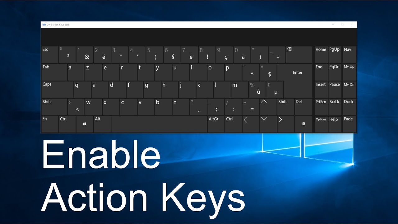 Action ключ. Disable FN Key. Key Action. Hot Keys Windows 10. Windows 10 how to enable Split Screen Key.