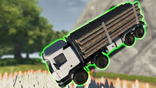 Tovornjak Proti Betonu | BeamNG Drive