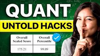 Weak in Maths? ➤ CAT Quant Hacks that Got Me into IIM-A | CAT 2024 Preparation S