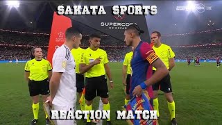 SAKATA SPORTS/ UCHAMBUZI WA MECHI YA FINAL REAL MADRID VS BARCELONA | SUPER CUP