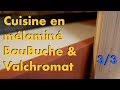 Une cuisine en mélaminé, Valchromat et BauBuche multiligne 3/3