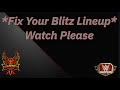 How To Change Your Blitz Roster To Get Your Daily Task Done