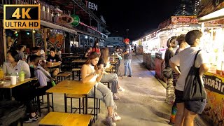 [4K] Walk around Indy Night Market in Bangkok   Teenager's Hang Out Place