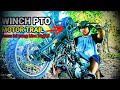 WINCH PTO MOTORCYCLE #winchmotortrail