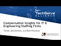 Compensation Insights for IT & Engineering Staffing Firms: Trends, Benchmarks, and Best Practices