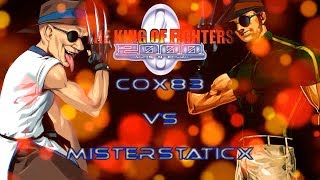 KOF 2000 CoX83 (Per) VS MisterStaticX (Bra) FIGHTCADE