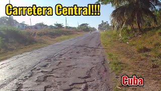 Así esta la principal Vía de Cuba!!! Municipio de #placetas