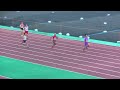 2016 h28 高校総体埼玉県大会 男子4×100m準決勝1組