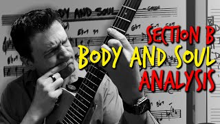 Harmonic Analysis: "Body and Soul" B Section for Jazz Guitar