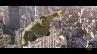 Avengers infinity war leaked footage - Hulk ,baby Groot and black widow - Hulk smash