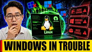Bill Gates TERRIFIED As Millions Of Users DITCH Windows For Linux!