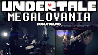 Undertale | Megalovania [Drum/Guitar/Bass/Keyboard Cover] DonutDrums