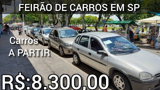 FEIRÃO DE CARROS EM SÃO PAULO/ CARROS A PARTIR DE 8.300,00