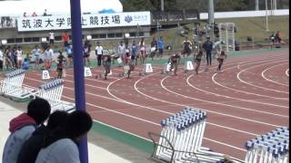 男子100m 1次 1組