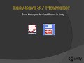 How to make Game Save System - Easy Save / Playmaker Unity