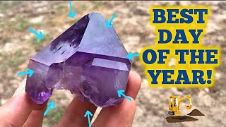 Jackson’s Cross Roads Amethyst Mine | Found AMAZING Crystals!