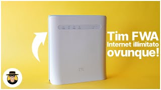 TIM FWA: Internet Illimitato Fino a 40 Mega - Primo Approccio e Test