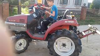 Japanese mini tractor Shibaura P145F