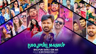 Latest Bhojpuri Mashup - EDM Dance Mix -Bhojpuri Mashup - Hindi VS Bhojpuri Nonstop Mix 2023 - Dj MR
