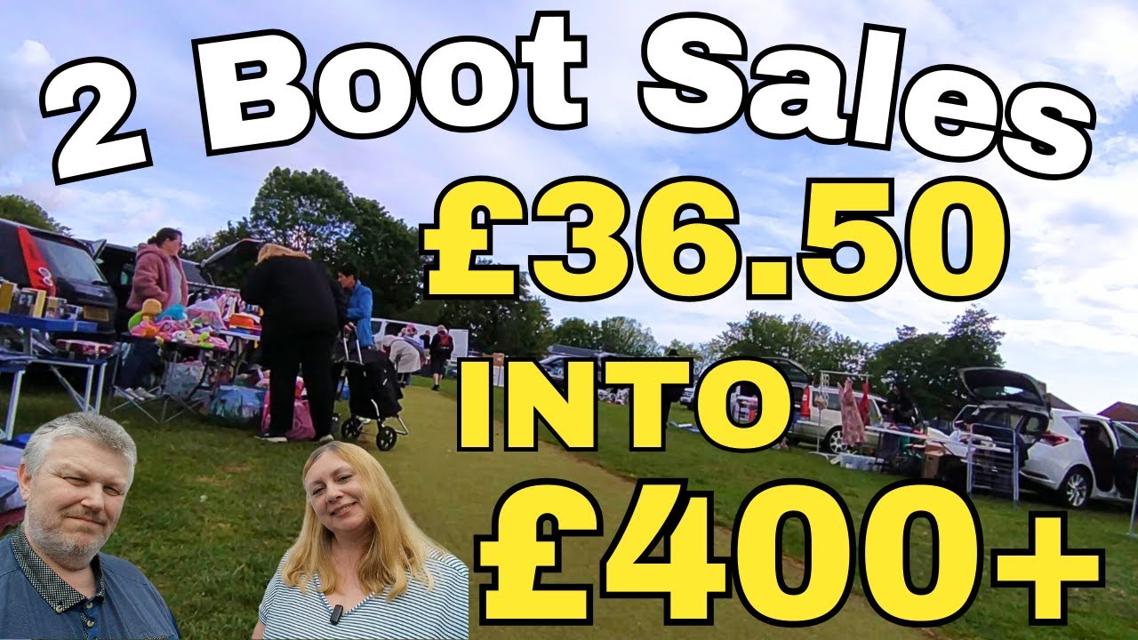 Car Boot Sale Bargain Hunting Plus Haul Youtube