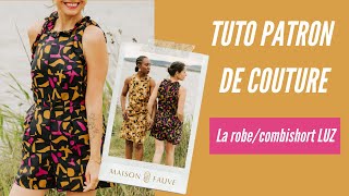 Tuto patron couture 💜 la robe LUZ