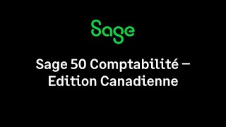 Sage 50 Comptabilité—Edition Canadienne 2016.3 - Comment utiliser EFT Direct dans Sage 50