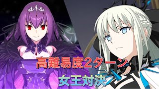 【FGO】高難易度『こんにちはヨールブッキ』　モルガンで2ターン