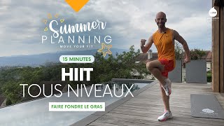 15min - HIIT TOUS NIVEAUX 💥 Perdre du poids durablement - Alexandre Mallier   Move Your Fit