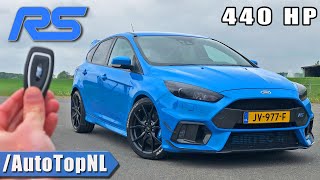 440HP FORD FOCUS RS MK3 REVIEW on AUTOBAHN [NO SPEED LIMIT] by AutoTopNL