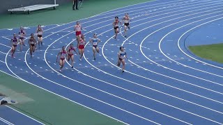 【2020青森県新人】　女子4×100mR予選２組目