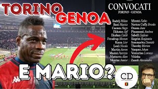 GENOA, 24 convocati ma non c'è BALOTELLI: qualcuno spieghi! Infortunato? Fuori rosa? Cambia squadra?