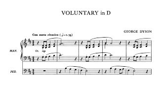 Sir George Dyson: Voluntary in D (1958)