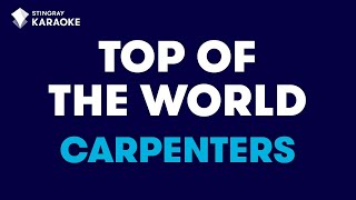 The Carpenters - Top Of The World (Karaoke With Lyrics)