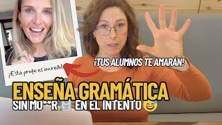 ✏️ Cómo ENSEÑAR la GRAMÁTICA del ESPAÑOL ONLINE de forma sencilla