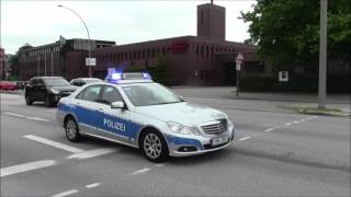 6x FuStw+LeMkw Polizei Hamburg Einsatzfahrt