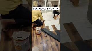 PVC Wooden Flooring | Wooden Flooring #pvc #flooring #shorts