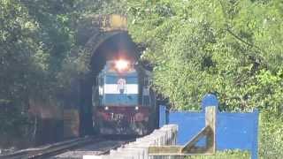 [IRFCA] Konkan Railway Magic CSTM Karmali Shatabdi Express Spl On Panval Viaduct Ratnagiri