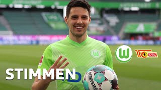 "Mein erster Hattrick!" | VfL Wolfsburg - 1. FC Union Berlin 3:0 | Stimmen mit Brekalo und Arnold