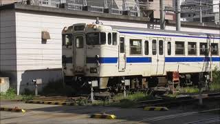 JR九州　鹿児島車両センターからキハ47鹿児島中央駅～枕崎駅（1347D）宮田踏切　撮影日2024 5 15  キハ47 8070+キハ47 9098