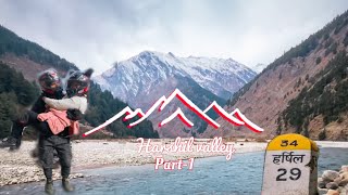 Let’s Ride to Harshil valley ❤️- Heaven in Uttarakhand 😍 || Couple Exploring Together ❤️