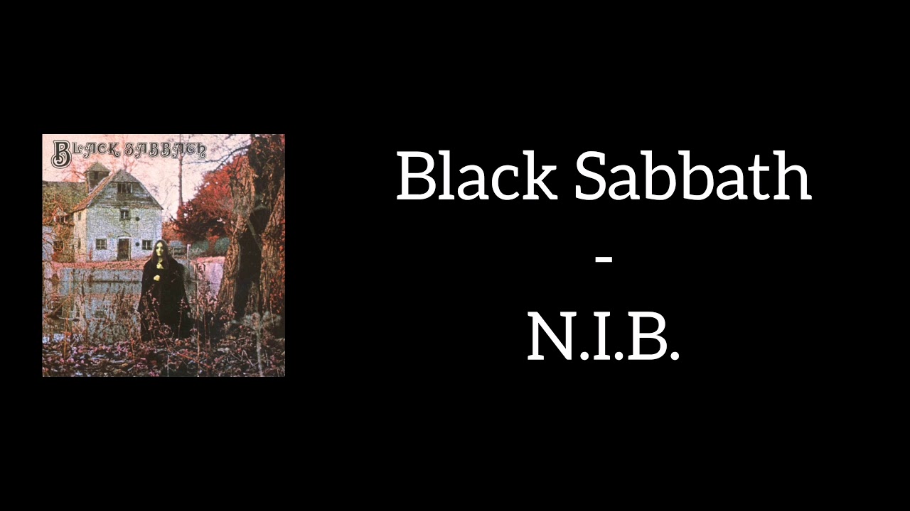 Black Sabbath - N.I.B. (Lyrics) - YouTube