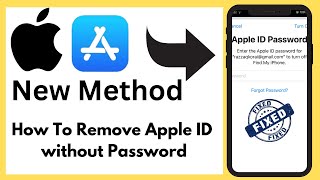 How to remove apple id without password / Remove apple id without password