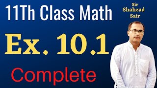 11Th Class Math Exercise 10.1 Trigonometric Identities || ICS Math Chapter 10 || Fsc Math Lectures