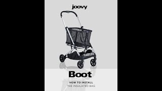 Joovy Boot How-To Install the Insulated Bag 😆🙌