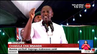 Rais Ruto aongoza usambazaji wa chakula Turkana