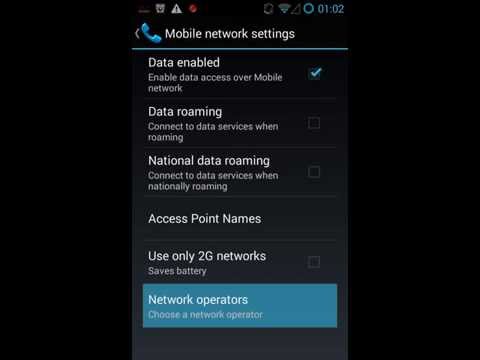 Network Operator Shortcut for Android