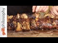 Pork spit-roast kontosouvli wrapped in caul fat, our favorite (EN subs) | Grill philosophy